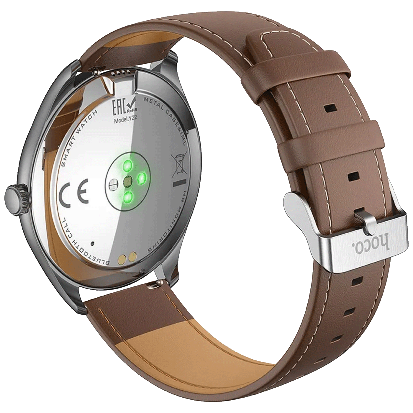 hoco. Pametni sat, 1.43" AMOLED, Bluetooth, IP67 - Y22 Silver