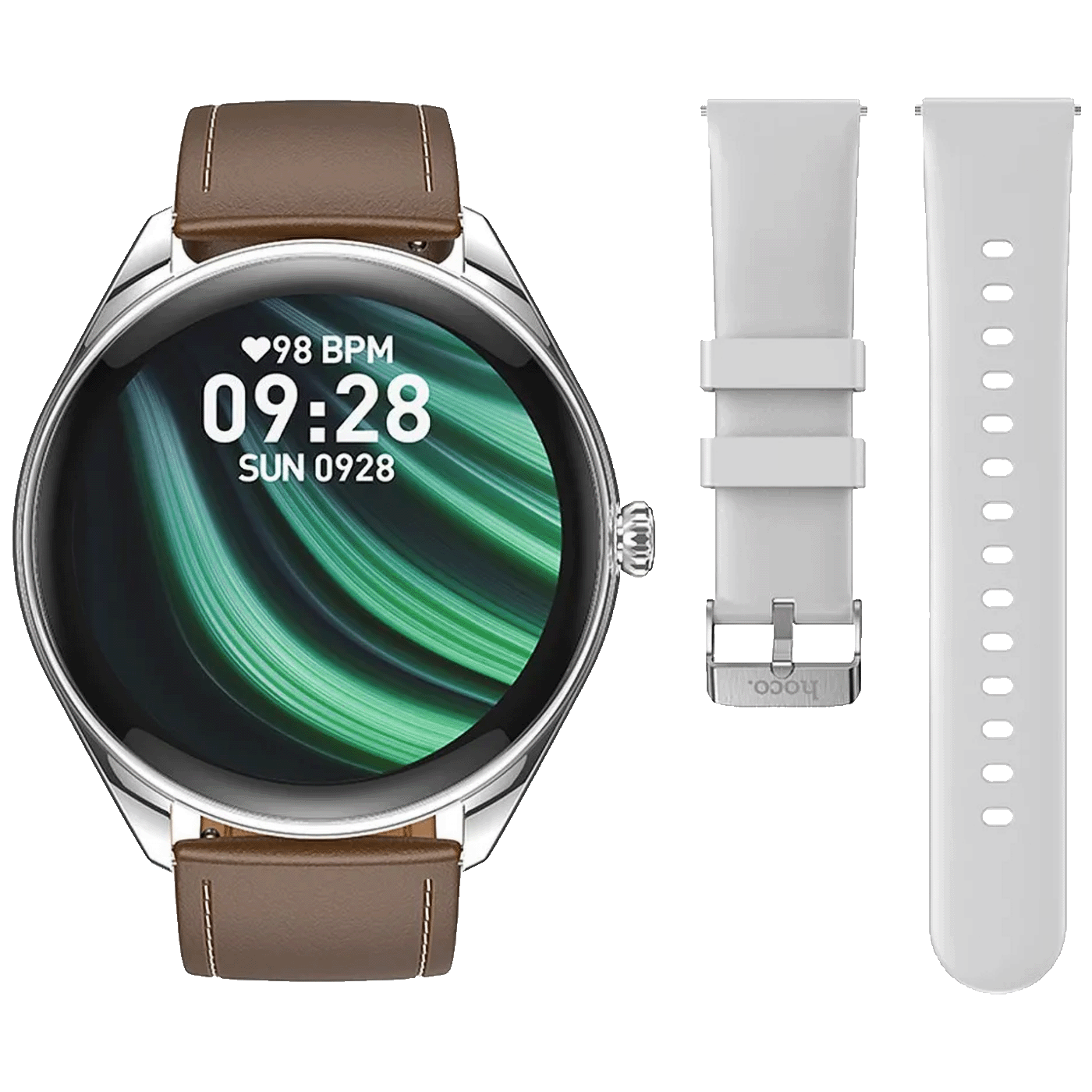 hoco. Pametni sat, 1.43" AMOLED, Bluetooth, IP67 - Y22 Silver