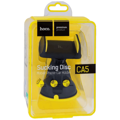 hoco. Auto držač za mobilne uređaje, vakuum - CA5 Yellow