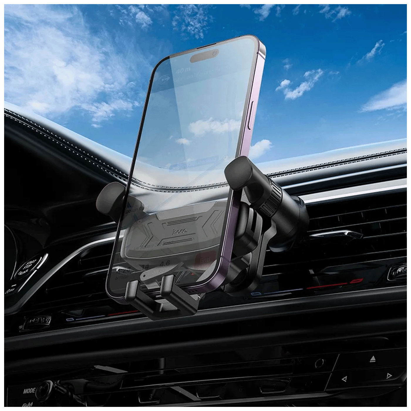 hoco. Auto držač za mobilne uređaje - H66 Black