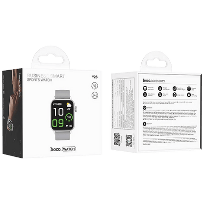 hoco. Pametni sat, 1.81" TFT zaslon, Bluetooth, IPX4 - Y26 Silver