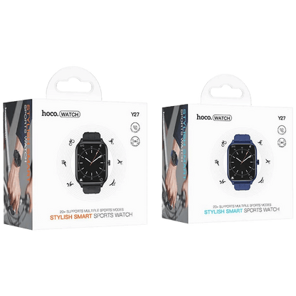 hoco. Pametni sat, 1.95" TFT zaslon, Bluetooth - Y27 Black