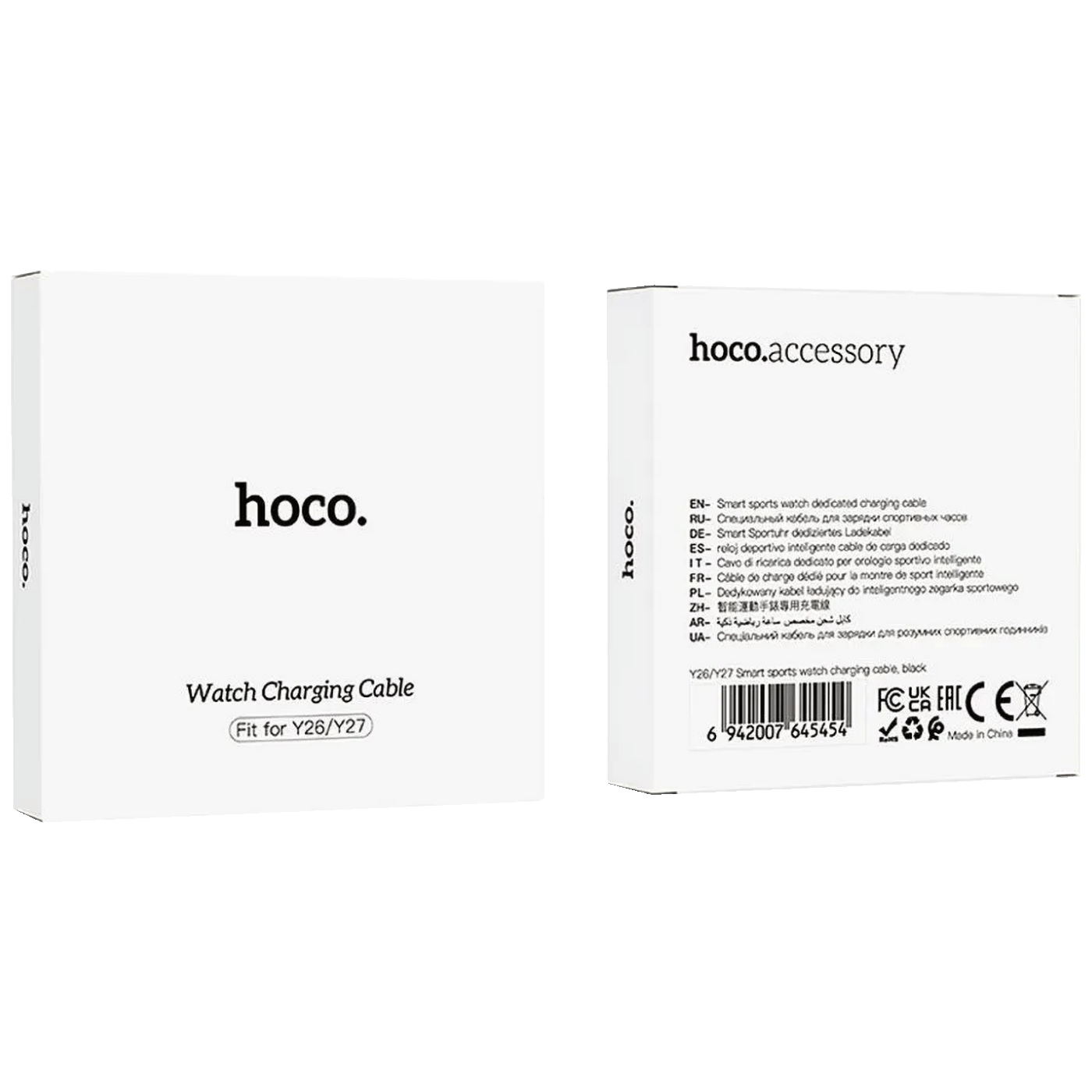 hoco. Kabl za punjenje za pametni sat Y26/Y27 - Y26/Y27 Smart charging cable