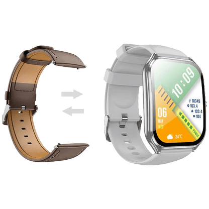 hoco. Pametni sat, 1.96", AMOLED zaslon, Bluetooth , IP67 - Y28 Silver