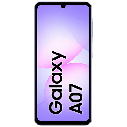 Samsung Smartphone 6.7", Octa Core 2.2GHz, RAM 4GB, 50Mpixel - Galaxy A07 4GB/128GB Violet