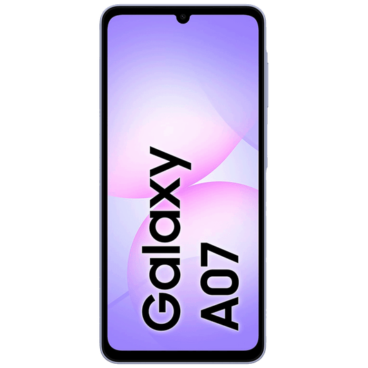 Samsung Smartphone 6.7", Octa Core 2.2GHz, RAM 4GB, 50Mpixel - Galaxy A07 4GB/128GB Violet