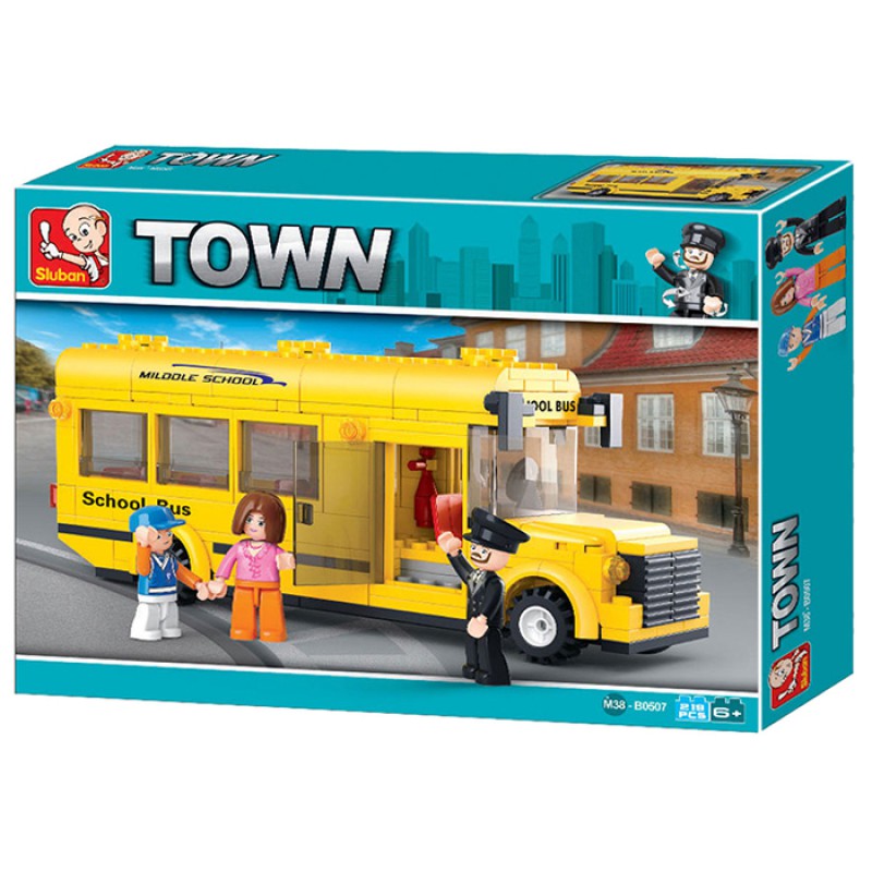 Sluban Kocke Školski Autobus M38-B0507