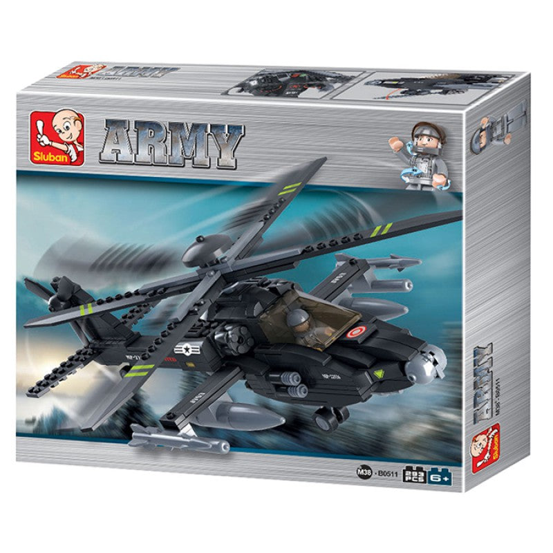 Sluban Kocke Vojni Helikopter M38-B0511