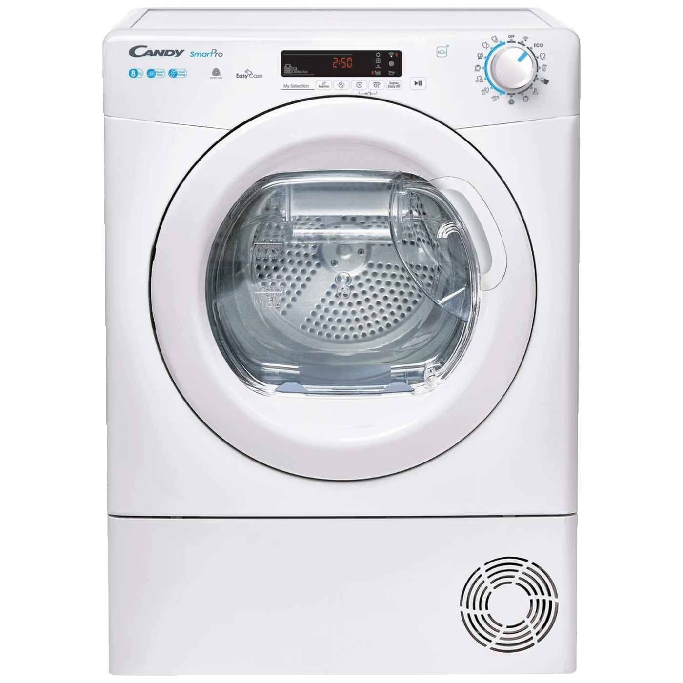 Candy Sušilica veša sa toplinskom pumpom, kapacitet 8kg, E - CSOE H8A2DE-S