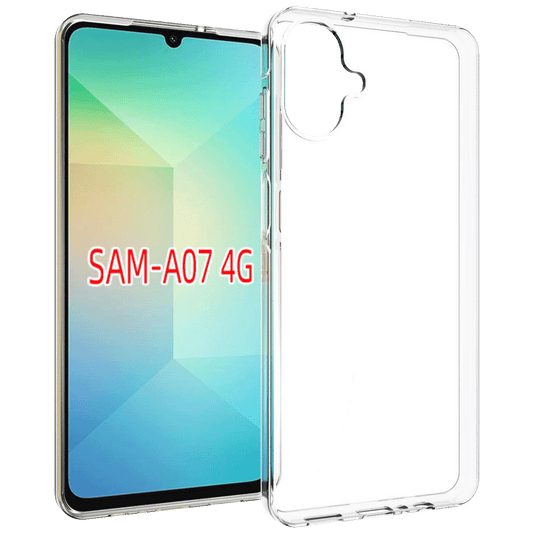 NN-Su Maska za Samsung A07, Transparent - Galaxy A07 TPU Phone Case