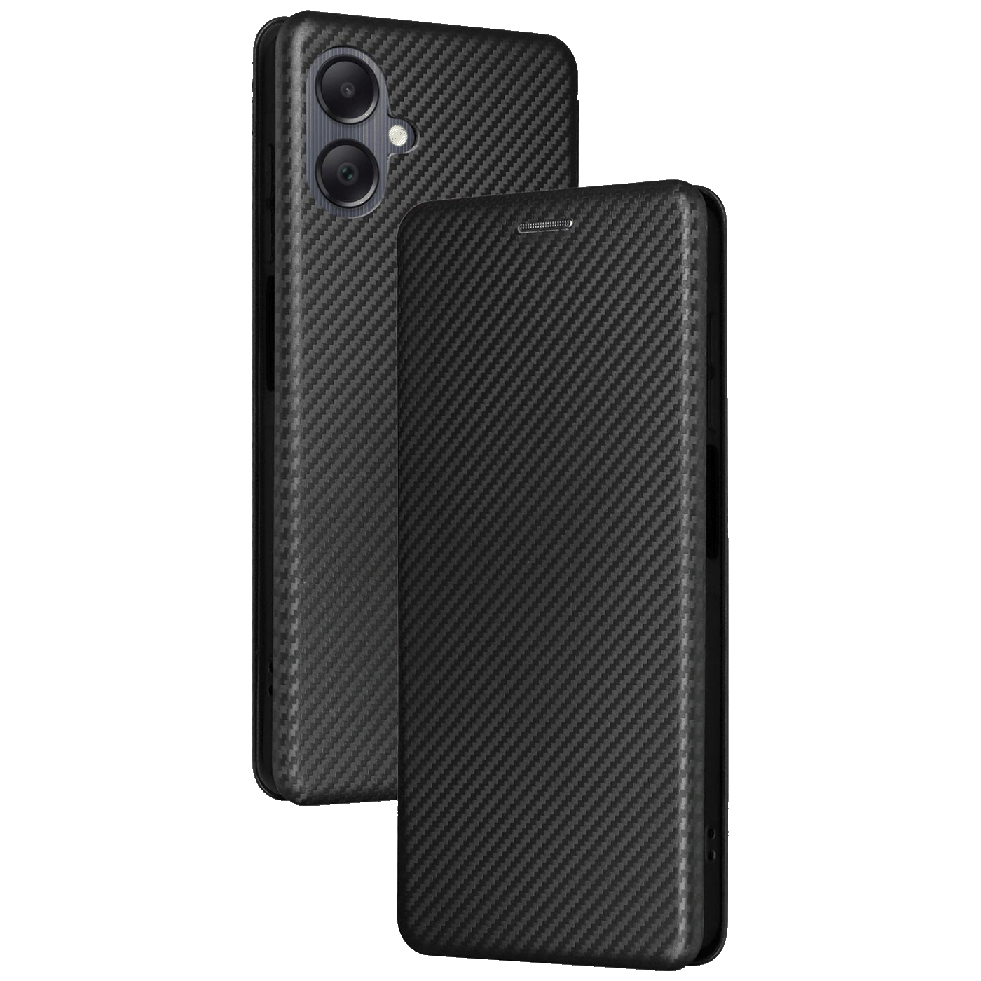 NN-Su Futrola preklopna za Samsung A07, koža, crna - Galaxy A07 Flip Leather Phone Case