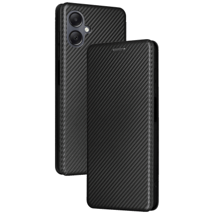 NN-Su Futrola preklopna za Samsung A07, koža, crna - Galaxy A07 Flip Leather Phone Case