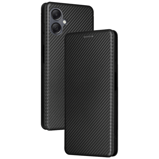 NN-Su Futrola preklopna za Samsung A07, koža, crna - Galaxy A07 Flip Leather Phone Case