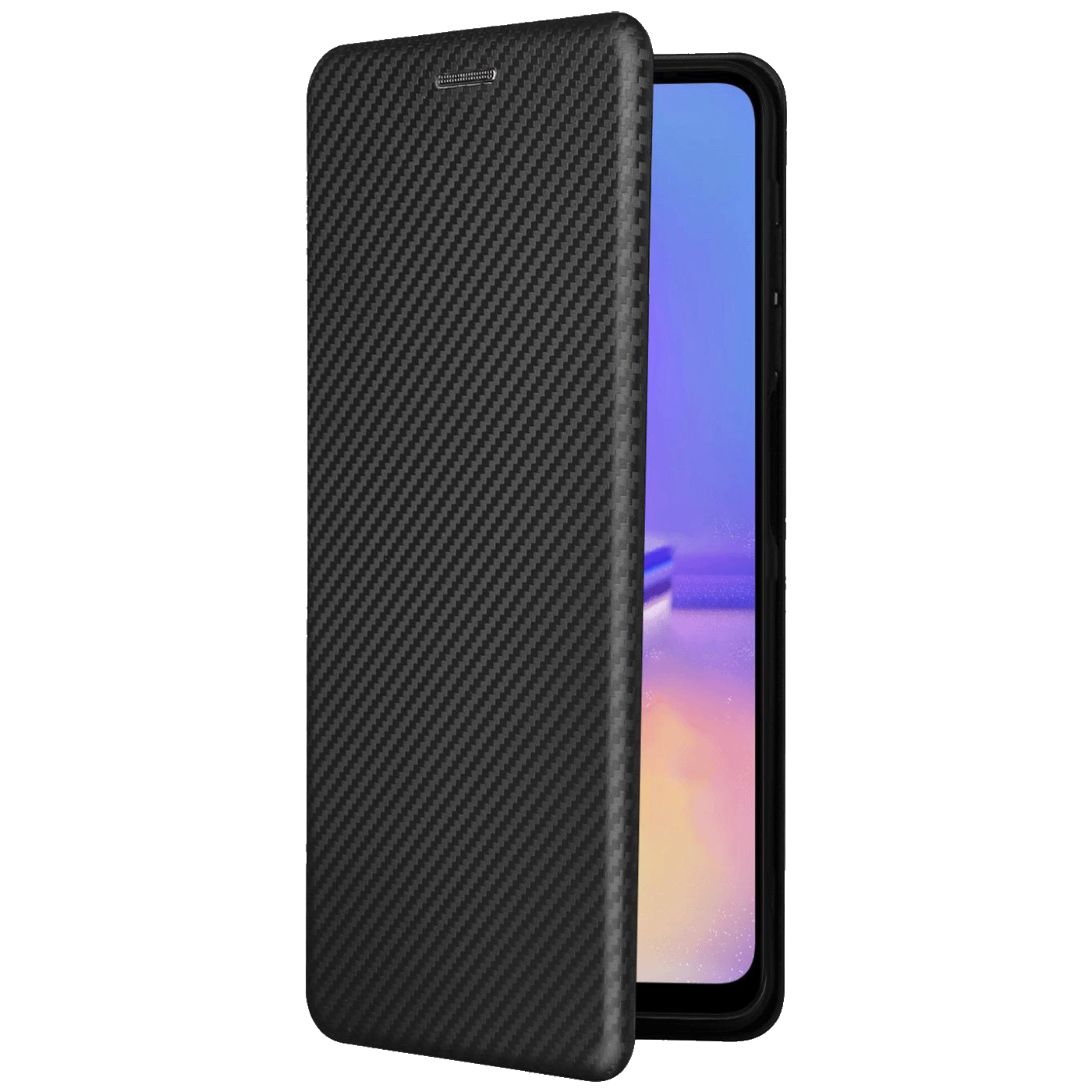 NN-Su Futrola preklopna za Samsung A07, koža, crna - Galaxy A07 Flip Leather Phone Case