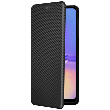 NN-Su Futrola preklopna za Samsung A07, koža, crna - Galaxy A07 Flip Leather Phone Case