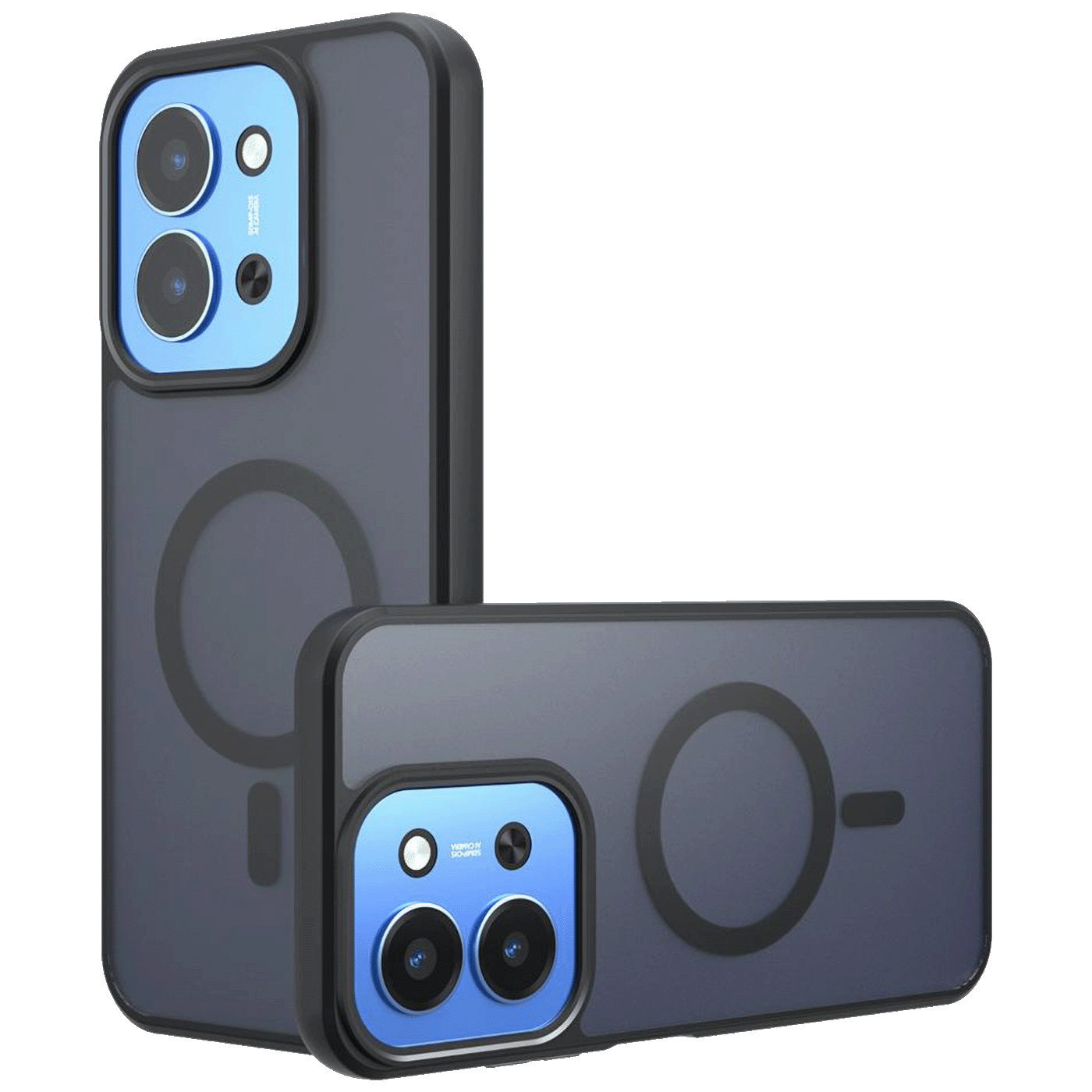 NN-Su Maska za Redmi 15C, Armor MagSafe PC Hybrid, crna - Redmi 15C Armor MagSafe Phone Case