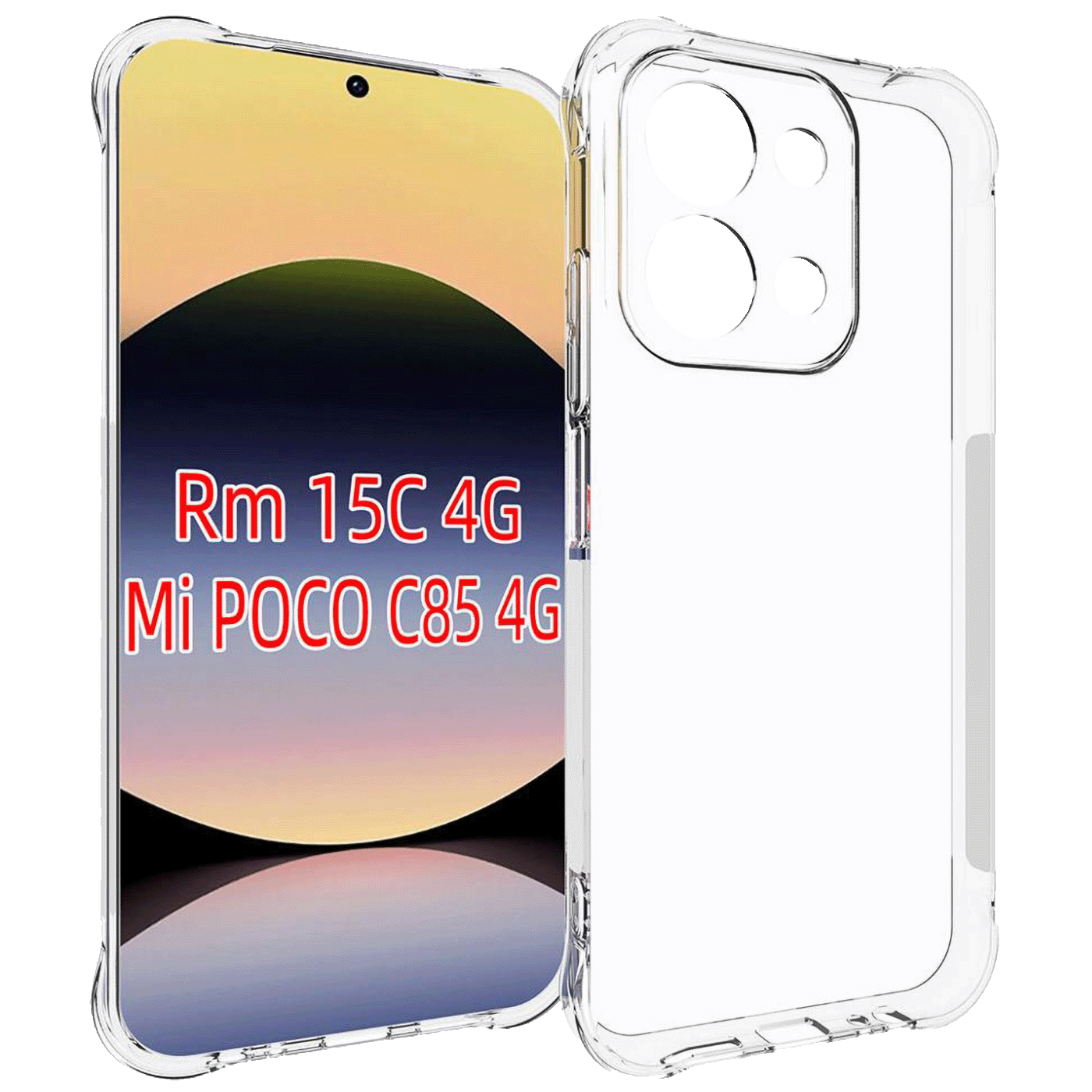 NN-Su Maska za Redmi 15C, Transparent - Redmi 15C TPU Phone Case