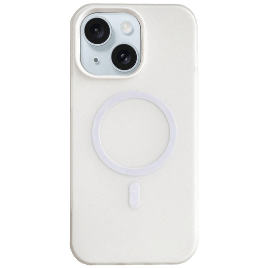 NN-Su Maska za iPhone 16, MagSafe, bijela - iPhone 16 MagSafe TPU Phone Case