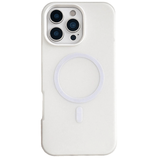 NN-Su Maska za iPhone 16 Pro, MagSafe, bijela - iPhone 16 Pro MagSafe Phone Case