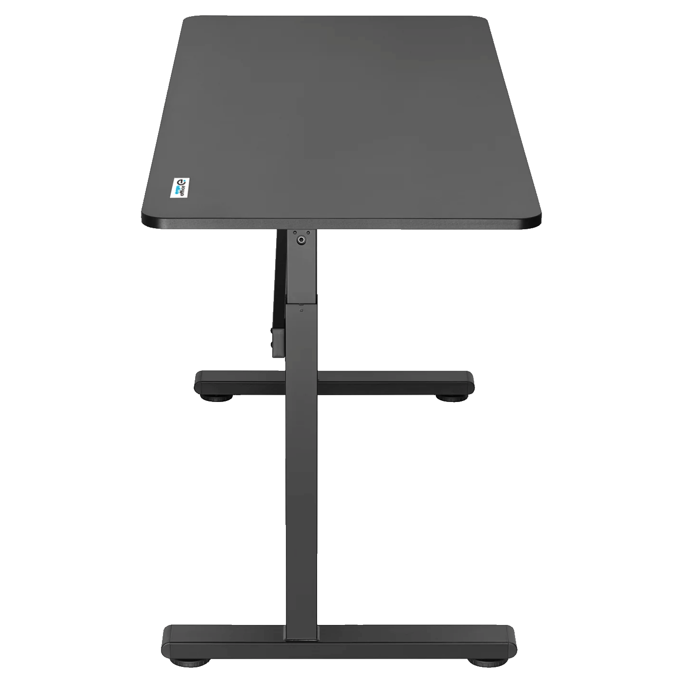 Ergo Office Radni stol 140 x 60 cm, podesiva visina, crna - ER-401 B