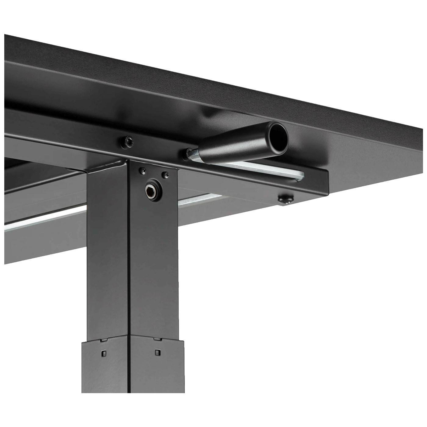 Ergo Office Radni stol 140 x 60 cm, podesiva visina, crna - ER-401 B