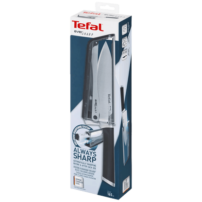 Tefal Nož 16.5 cm i oštrač, set, EverSharp - K2569004