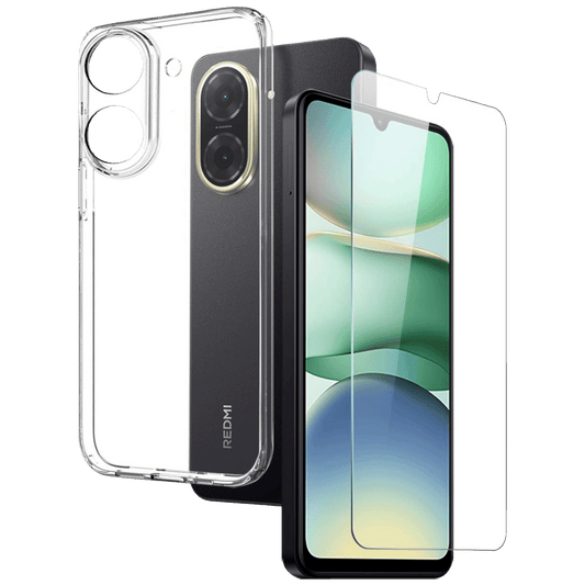 NN-Su Maska za Redmi A5 4G sa sa zaštitom ekrana - Redmi A5 Phone Case;Tempered Glass