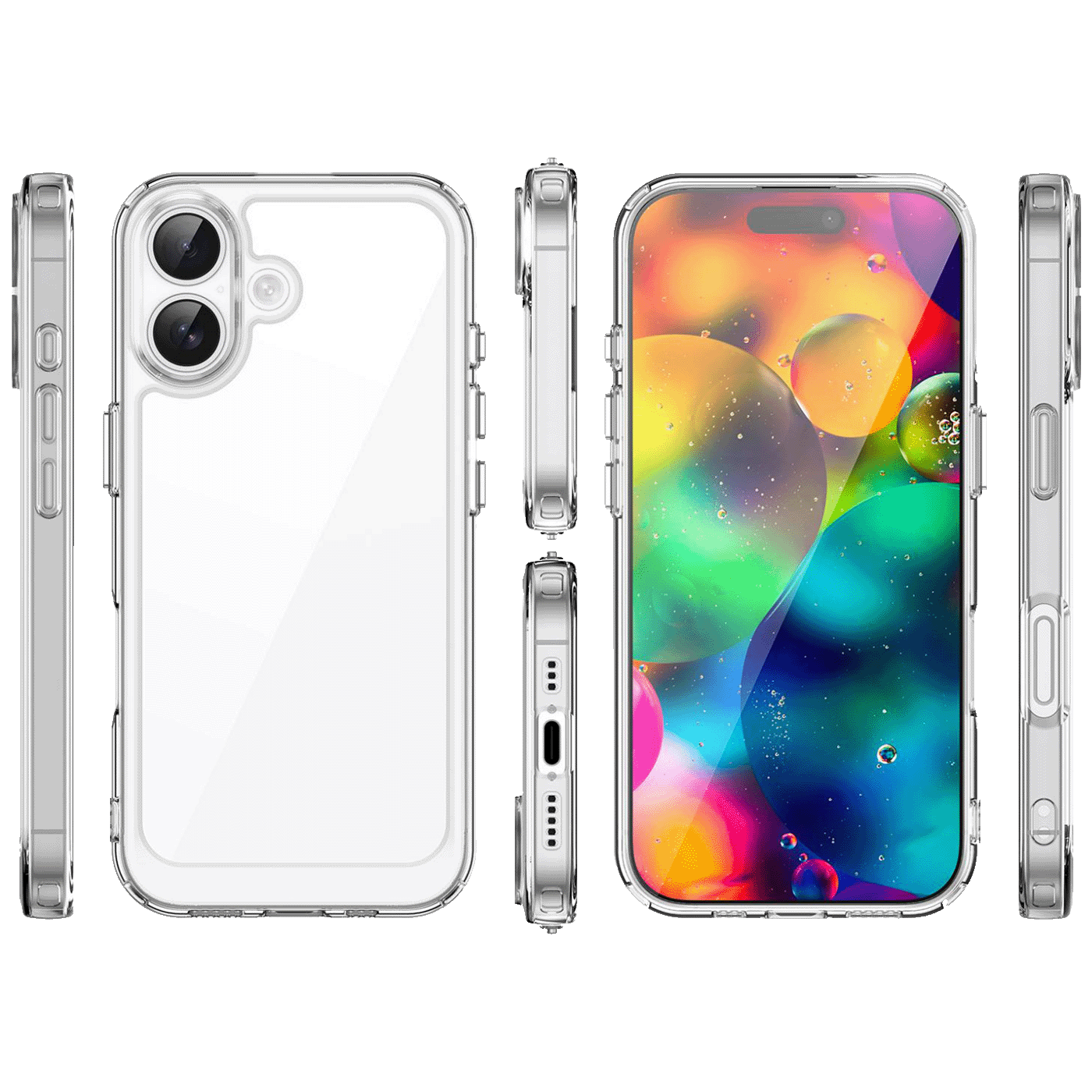 NN-Su Maska za iPhone 17, Transparent - iPhone 17 TPU Phone Case