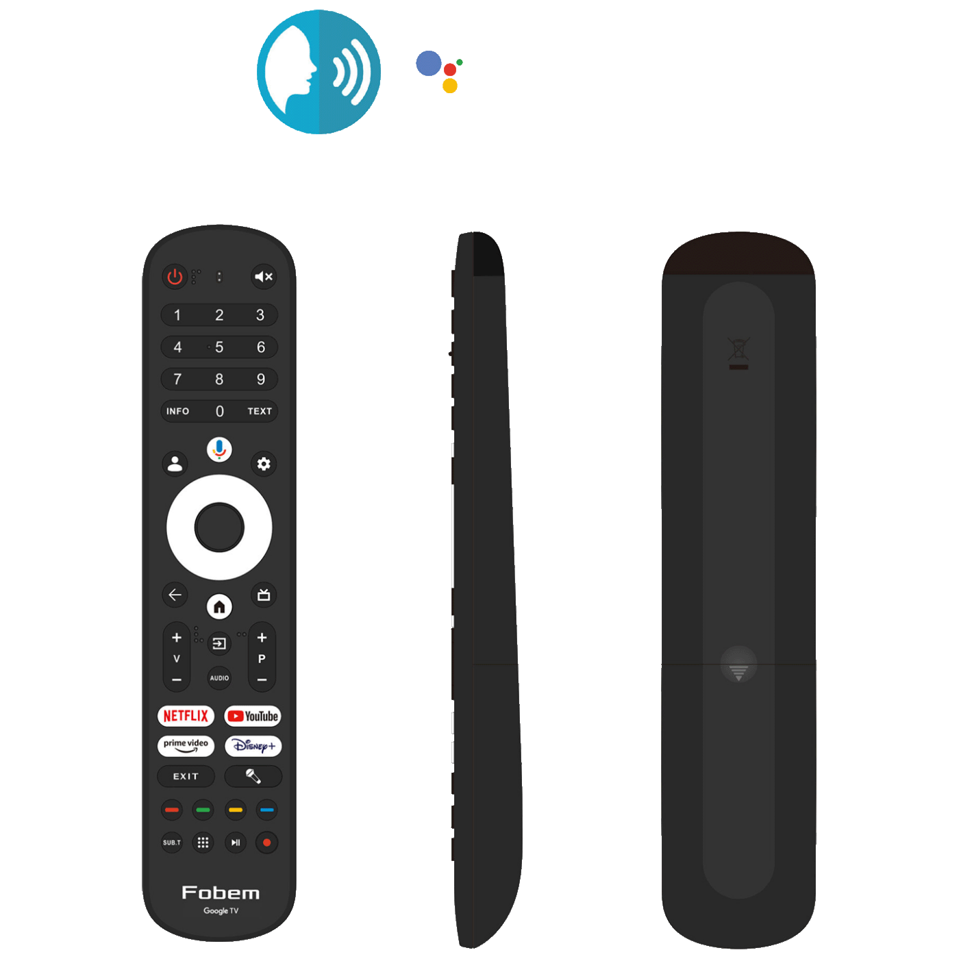 Fobem Televizor Smart QLED 144Hz 4K UltraHD 100", Google TV - MT100EG8000QF