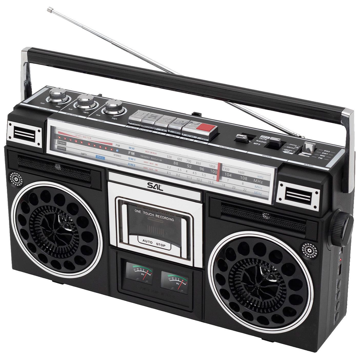 SAL Retro radio + BT bežični zvučnik, FM, MP3, AUX - RRT BROOKLYN