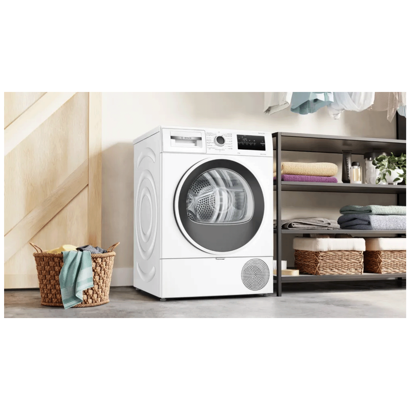 Bosch Mašina za sušenje veša sa toplotnom pumpom, 8kg, Serie 4, D - WTH85209BY