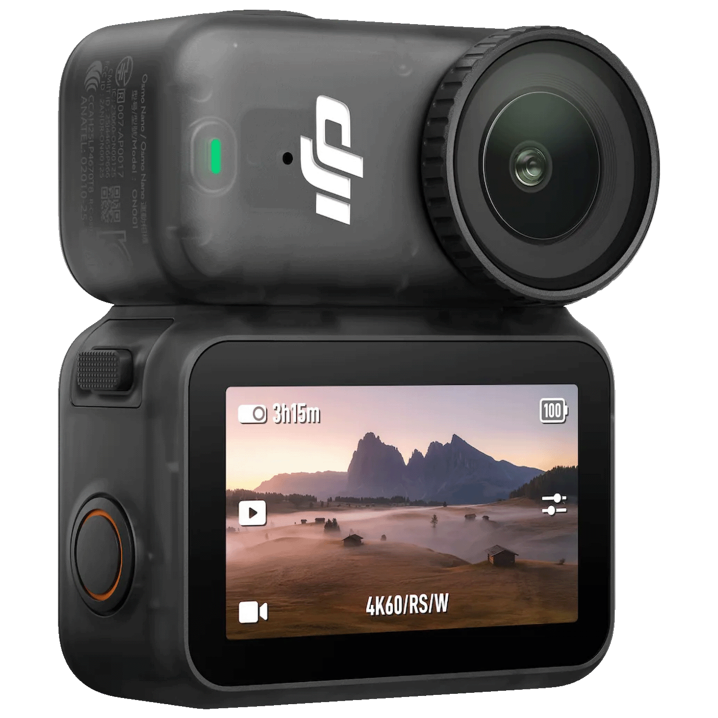 DJI Akcijska kamera, 4K, OLED zaslon, 128GB - Osmo Nano Standard C 120GB