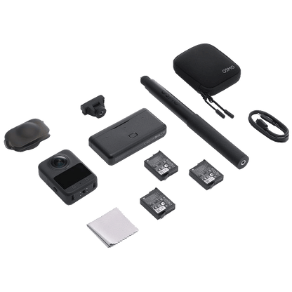 DJI Akcijska kamera, 120 Mpixel, 8K, 2" OLED, 360°, 128GB - Osmo 360 Adventure Combo