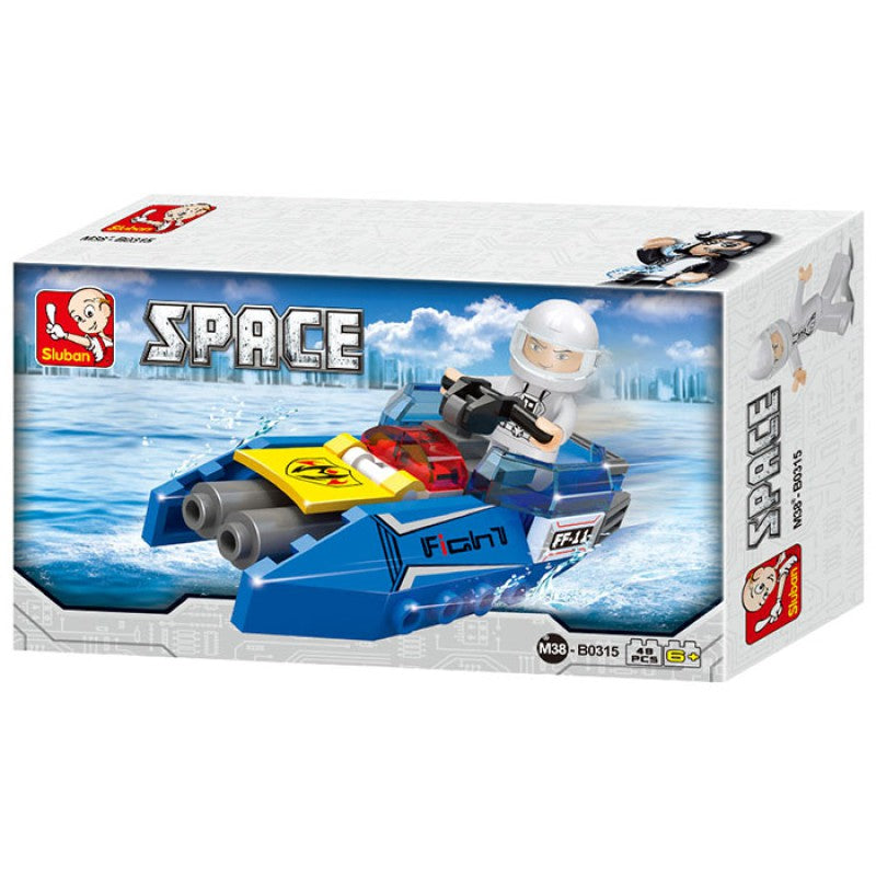 Sluban Kocke Svemirska Letjelica M38-B0315