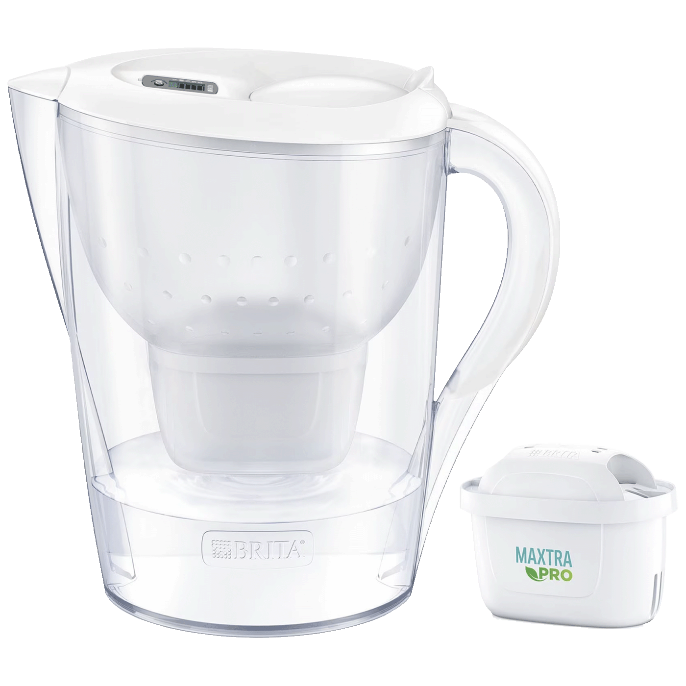 Brita Bokal Marella XL sa Maxtra Pro PP filterom za vodu, 3.5 lit. - Marella XL Maxtra PRO PP White