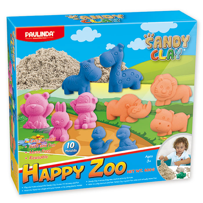 Paulinda Kineticki Pijesak Set Happy Zoo 140020