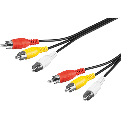 ZED electronic RCA kabl 1,0 metar, 3xRCA - AVK/1,0