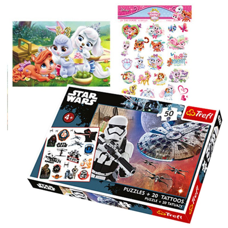 Trefl Puzzle 50 sa Tetovažama