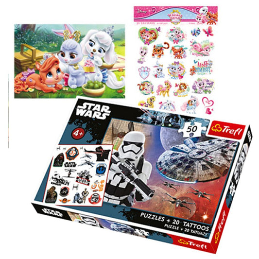 Trefl Puzzle 50 sa Tetovažama