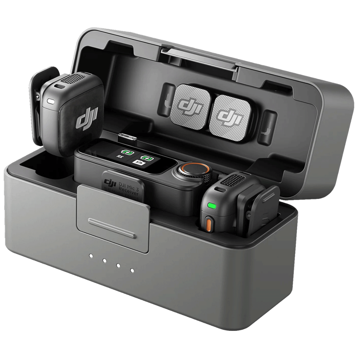 DJI Bežični mikrofon sa kučište/punjač, DualBand, Bluetooth - DJI Mic 3 Combo