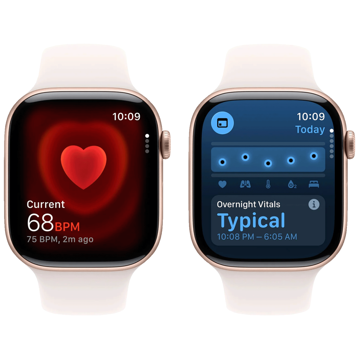 Apple Pametni sat, 1.96" LTPO3 OLED, GPS, Bluetooth, WiFi, IPX6 - Watch Series 11 GPS 46mm Rose Gold