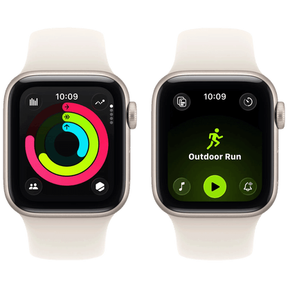 Apple Pametni sat, 1.78" LTPO OLED zaslon, BT, WiFi - Watch SE 3 GPS 44mm Starlight