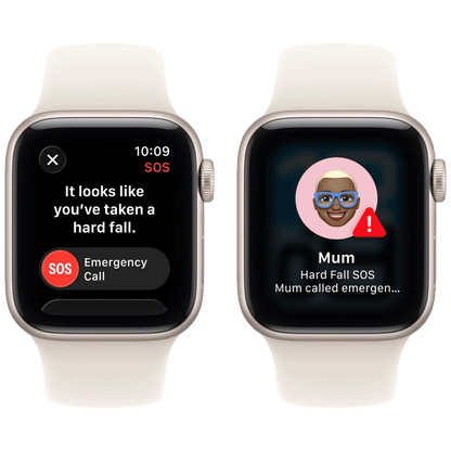 Apple Pametni sat, 1.78" LTPO OLED zaslon, BT, WiFi - Watch SE 3 GPS 44mm Starlight