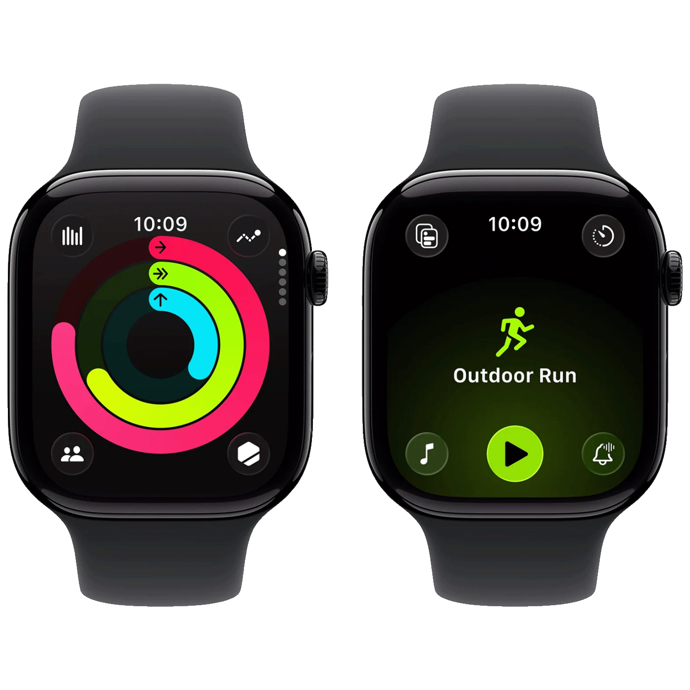 Apple Pametni sat, 1.96" LTPO3 OLED, GPS, Bluetooth, WiFi, IPX6 - Watch Series 11 GPS 46mm Jet Black