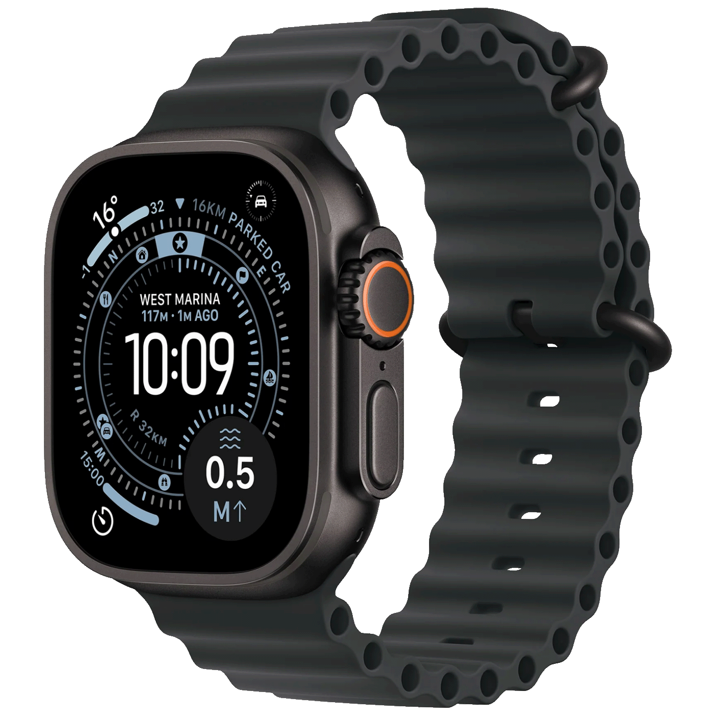 Apple Pametni sat, 1.98" LTPO3 OLED,5G,GPS,Bluetooth,WiFi,IPX6 - Watch Ultra 3 (2025) 5G 49mm Black