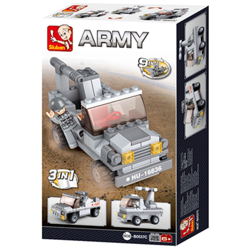 Sluban Kocke Vojno Vozilo M38-B0537C