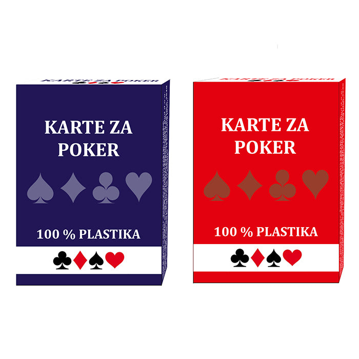 Karte za Poker Plasticne 4940