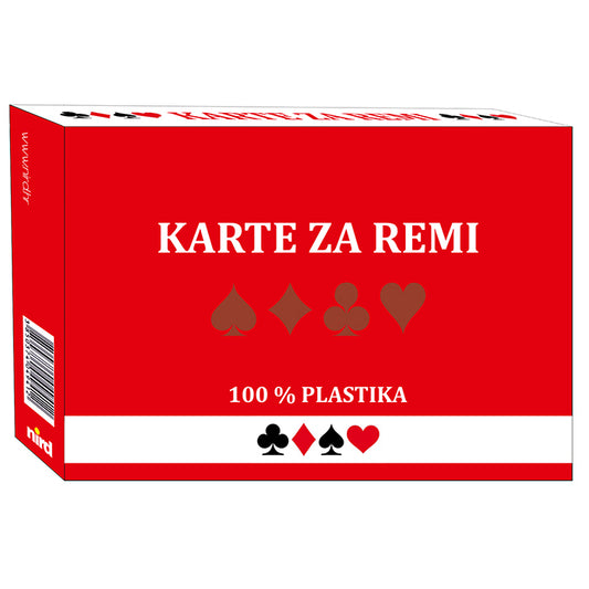 Karte za Remi Plasticne 4602