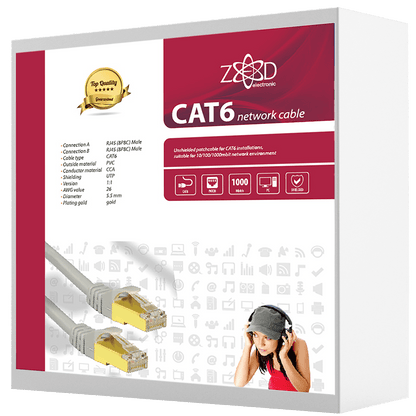 ZED electronic Mrežni FTP kabl, CAT6, 20 met - FTP6/20