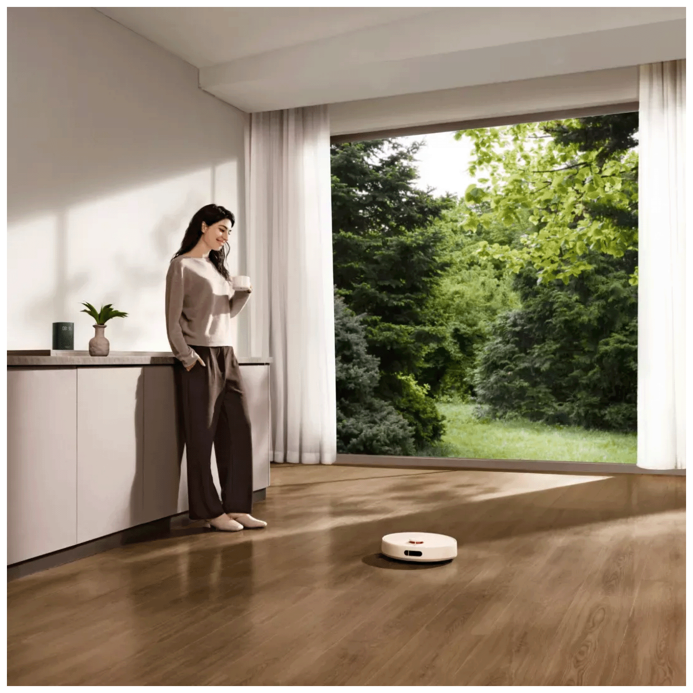 Xiaomi Robot usisavač sa stanicom za pražnjenje, 5200mAh, 10.000 Pa - Robot Vacuum H40